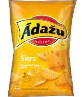 0022357 Adazu Crisps With Cheese 160g In Box 18