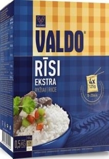 0022704 Valdo Rice Rice Valdo 05 Kg4x125 G In Box 12