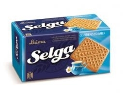 0022880 Selga Biscuits With Condmilk Taste 180g In Box 48