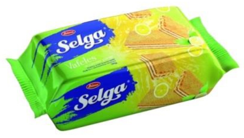 0024000 Laima Selga Wafers With Lemon Taste 180g