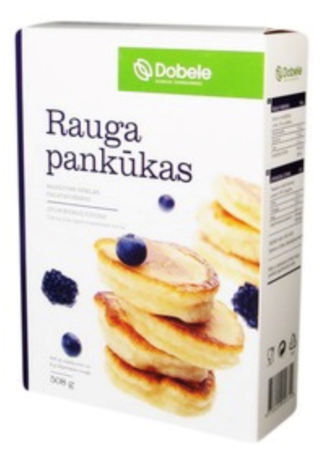 0025281 Dobele Yeast Pancakes 500g Box14