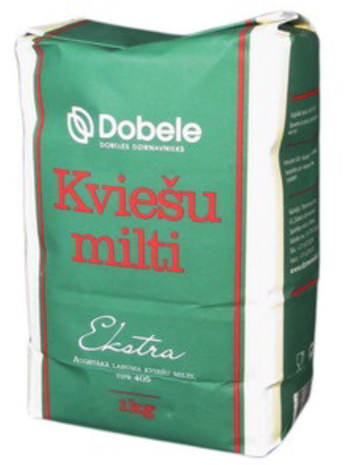 0025700 Dobeles Dzirnavnieks Ekstra Wheat Flour 1kg Box10