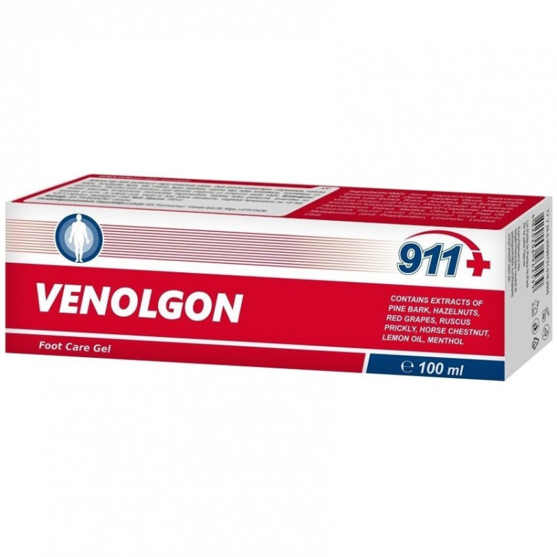 911 Gel Na Nohy Venolgon 100ml