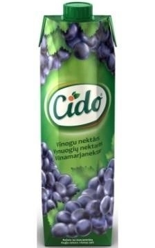 0022692 Cido Grape Nectar 1l In Box 15