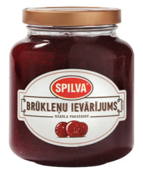 Red Bilberry Jam Spilva 380g