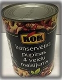 0023277 Kok 4 Types Of Beans Mixture 400g In Box 48 160