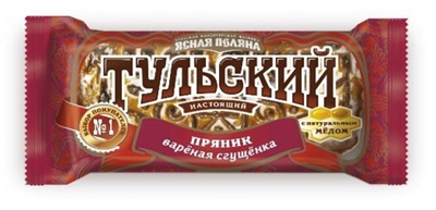 0024914 Unikonf Gingerbread Tulskij With Condensed Milk 140g Box22 400