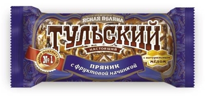 0024915 Unikonf Gingerbread Tulskij With Fruit Filling 140g Box22 400