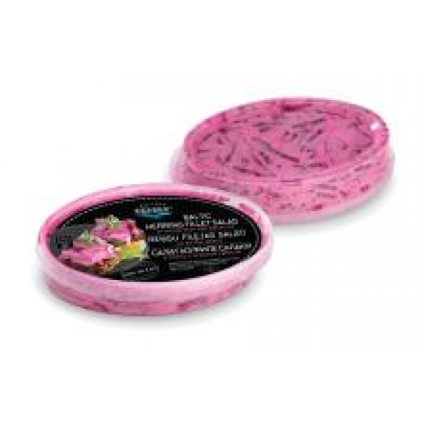 Irbe Baltic Herring Fillets In Sauce With Red Beetroot 220g 600x600
