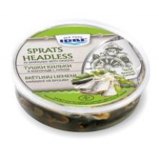 Irbe Sprats Headless In Marinade With Onions 250g 228x228