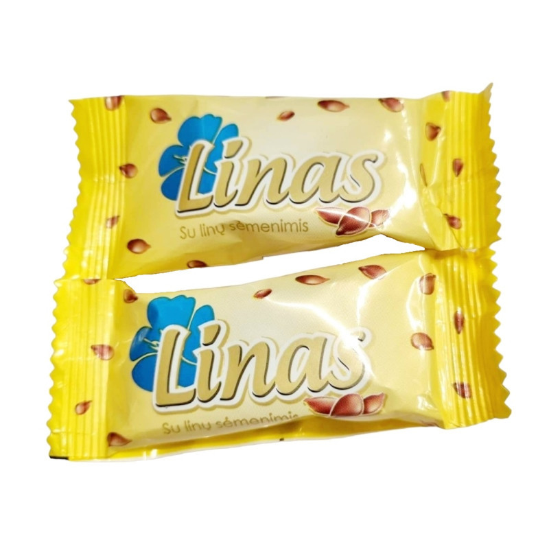 Milk Flavored Candies With Flax Seeds Linas 1 Kg