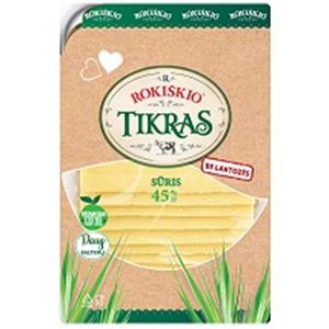 Suris Quot Rokiskio Tikras Quot 45 Riekutemis Be Laktozes 150g Lt Eko 001