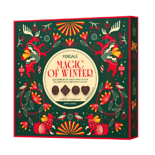 0013175 Pergale Winter Collection Sweets With Dark Chocolate 114g 315