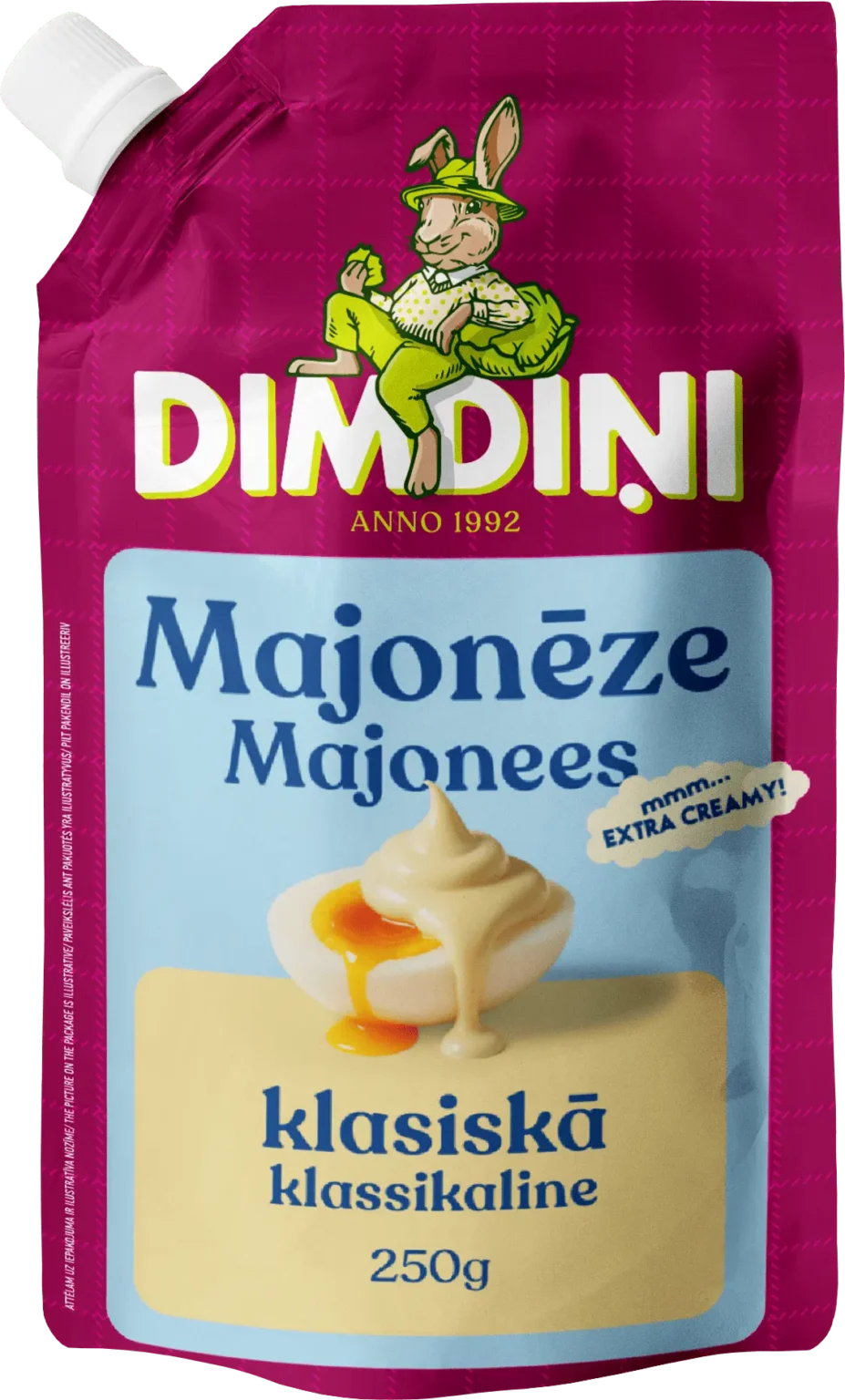 Majoneze Klasiska 250g 927x1536