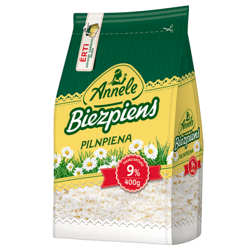 Farmer S Cheese Biezpiens Pilnpiena 9 400g