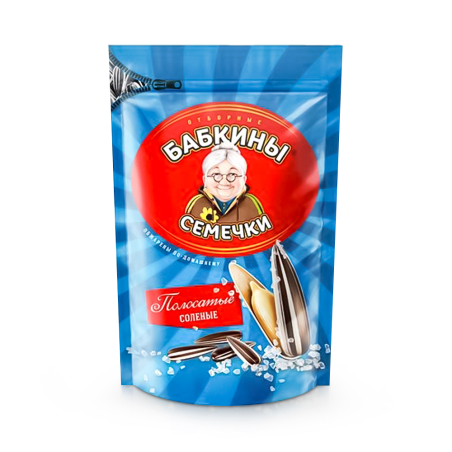 Roasted Striped Sunflower Seeds With Salt 240g