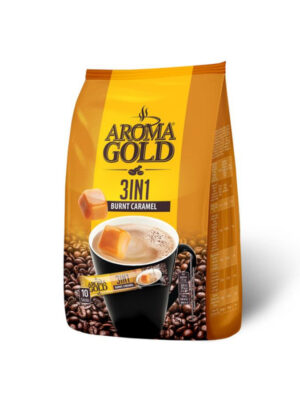 Instant Coffee Drink Aroma Gold Burnt Caramel 3in1 17g