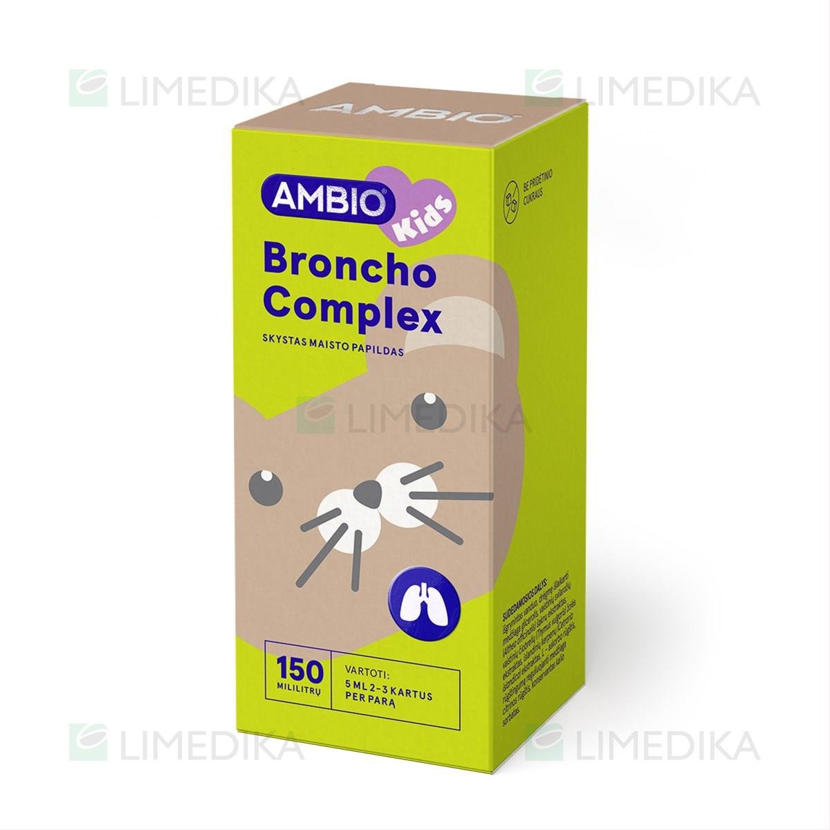 0046740 Ambio Kids Broncho Complex 150 Ml
